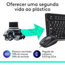Kit Teclado e Mouse Com Fio USB Logitech MK120 Preto
