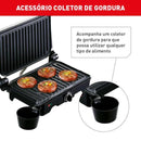 Grill Arno Dual GNOX Inox Com Abertura de 180° 127v