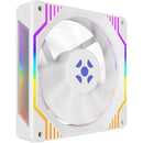 Kit Cooler Fan ARGB Fortrek Frosty Branco Com Controladora/Controle