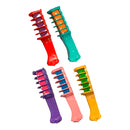 5 Pentes Coloridos Giz Cabelo Colorido Brinquedo Infantil