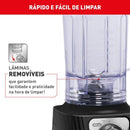 Liquidificador Arno Power Max LN78 1200W Limpa Fácil Preto 127V