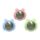 Bola Bolinha Catnip Brinquedo Relaxante Gatos Cor:verde