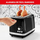 Torradeira Arno Soleil SPTO com 7 níveis de tostagem Preta 127V