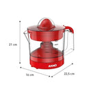 Espremedor de Frutas Arno Express CP32 40W 750ml Vermelho 127V