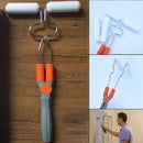 Rolo Para Pintura Inteligente Duplo Com Suporte Articulado