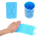 Copo Limpa Patinhas De Cachorro Azul