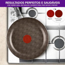Jogo de Panelas Rochedo Facilita Vermelho 5 Peças - CXM / 2