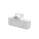 Filtro De Linha Extensor 3 Tomadas Eletricidade Adaptador