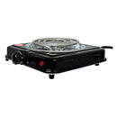 Fogão Fogareiro Elétrico Preto Portátil 220v 1 Boca Camping