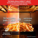 Fritadeira Air Fryer Arno Easy Fry Turbo 6L Preta AFI6 127V