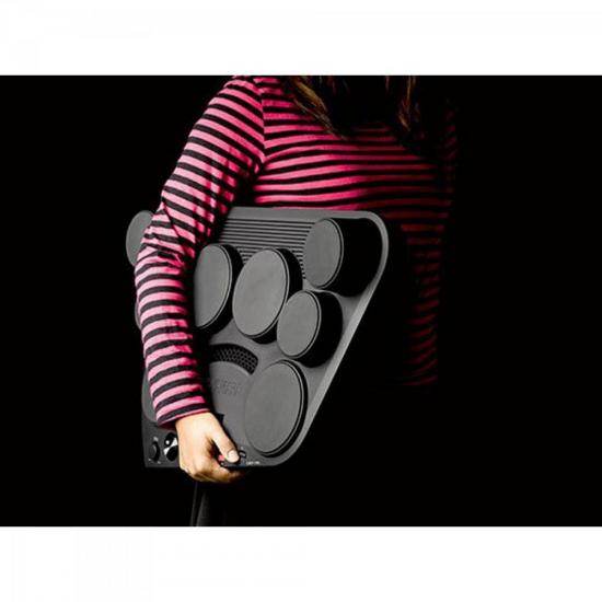 Bateria Eletrônica Yamaha DD-75 Com Fonte Preto