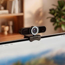 Webcam Vision 40 Fortrek 4K Ultra HD Com Ring Light Para Videochamadas