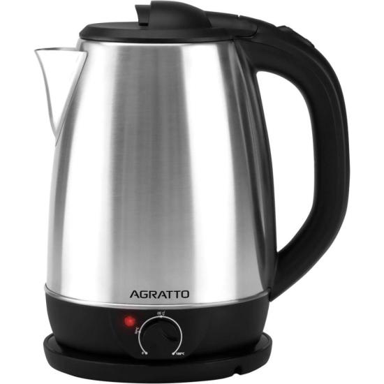 Chaleira Elétrica Agratto Aroma 2,2 Litros Inox 220v