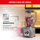 Liquidificador Arno Power Max XXL 2,25L 2200W Cinza 127V