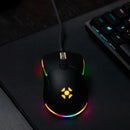 Mouse Gamer Com Fio Fortrek Striker Preto