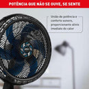 Ventilador de Coluna Arno Xtreme Force Breeze 50cm 6 Pás VB52 127V