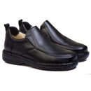 Sapato Casual Conforto Couro Preto - RT8001FLOPTO