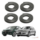 Kit 4 Borrachas Portas C/ Aba Astra Vectra 95 A 11 - Premium - UN / 4