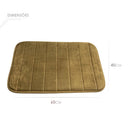 Tapete Soft para Banheiro Antiderrapante 40x60cm - Marrom