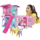 Barbie Family Casa Da Chelsea Transformável Com Acessórios E Boneca