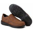 Sapato Casual Conforto Couro Marrom - RT8005NBKCAS