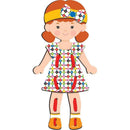 Brinquedo Educativo Alinhavo Veste E Brinca Madeira