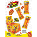 Doce Hot Dog Gelatina Sabor Tutti-frutti Display Com 24 Unidades