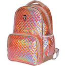 Mochila Furta-cor Vinil Matelassê Grande 43x30x19cm