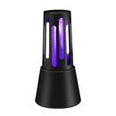 Abajour Armadilha Mata Mosquito Pernilongo Inseto Mosca Led Usb Cor:preto