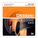 Encordoamento Violao Aco Ej10-b Bronze