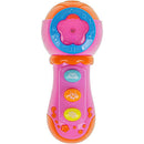 Instrumento Musical Microfone Baby Com Luz E Som