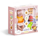 Boneca Babies Primeira Comidinha Com Acessórios