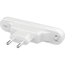 Luminária De Emergência Noturna/emergência 2x1 Bivolt 3000k