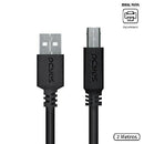Cabo P/ Impressora Usb A 2.0 P/ Usb B 2.0 - 2 Metros - Puabm2-2