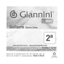 Corda Avulsa Guitarra 2 Giannini Nickel Round GEEGST9.2