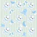 Papel De Parede Infantil Ursinho Menino