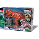 Domínio Dos Dinossauros Com T-rex E Jaula Super Reforçada