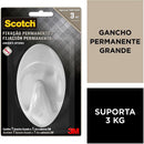 Gancho Plástico Scotch Plast. Extrema Gr. C/1 Blister