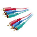 CABO VÍDEO COMPONENTE 3RCA GOLD 5 METROS AZUL / VERMELHO / VERDE