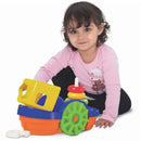 Brinquedo Educativo Barco Didático Com Blocos E âncora
