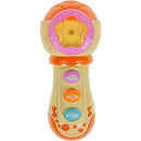 Instrumento Musical Microfone Baby Com Luz E Som