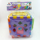 Brinquedo Educativo Cubo Didático Grande 2 Em 1