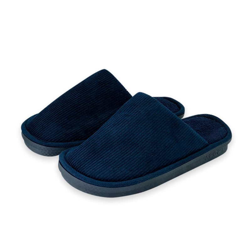 Pantufa Masculina Lisa Azul 42/43