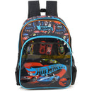 Mochila Infantil Hot Wheels Grande - 41x30x14cm