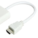 Conversor Hdmi Para Vga Com Audio Branco Storm