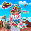 Doce Dip Loko Lollipop Dino Display Com 60 Unidades