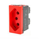 Modulo Conector Tomada Legrand Pial Plus+ 2p+t 20a 250v 1m Vermelho | 615079vm