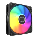 Cooler Fan Para Gabinete Cooler Master Mf120 Lite Argb Preto 120mm  |  Mfw-b2dn-17npa-r1