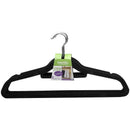 Cabide Veludo Preto C/10 Unidades Kit
