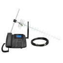 KIT TELEFONE INTELBRAS CELULAR FIXO GSM CFA4212